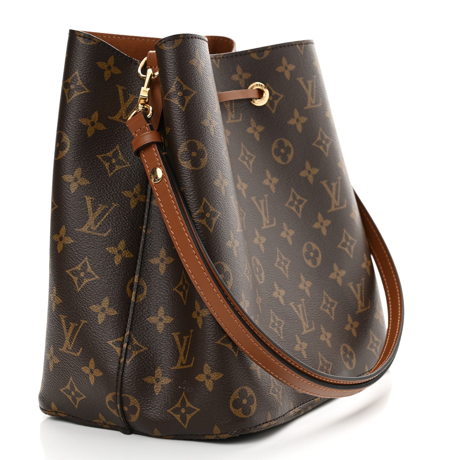 Louis Vuitton Monogram Neonoe MM Caramel 3 of 10