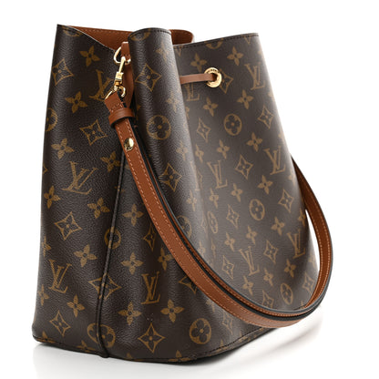 Louis Vuitton Monogram Neonoe MM Caramel 3 of 10