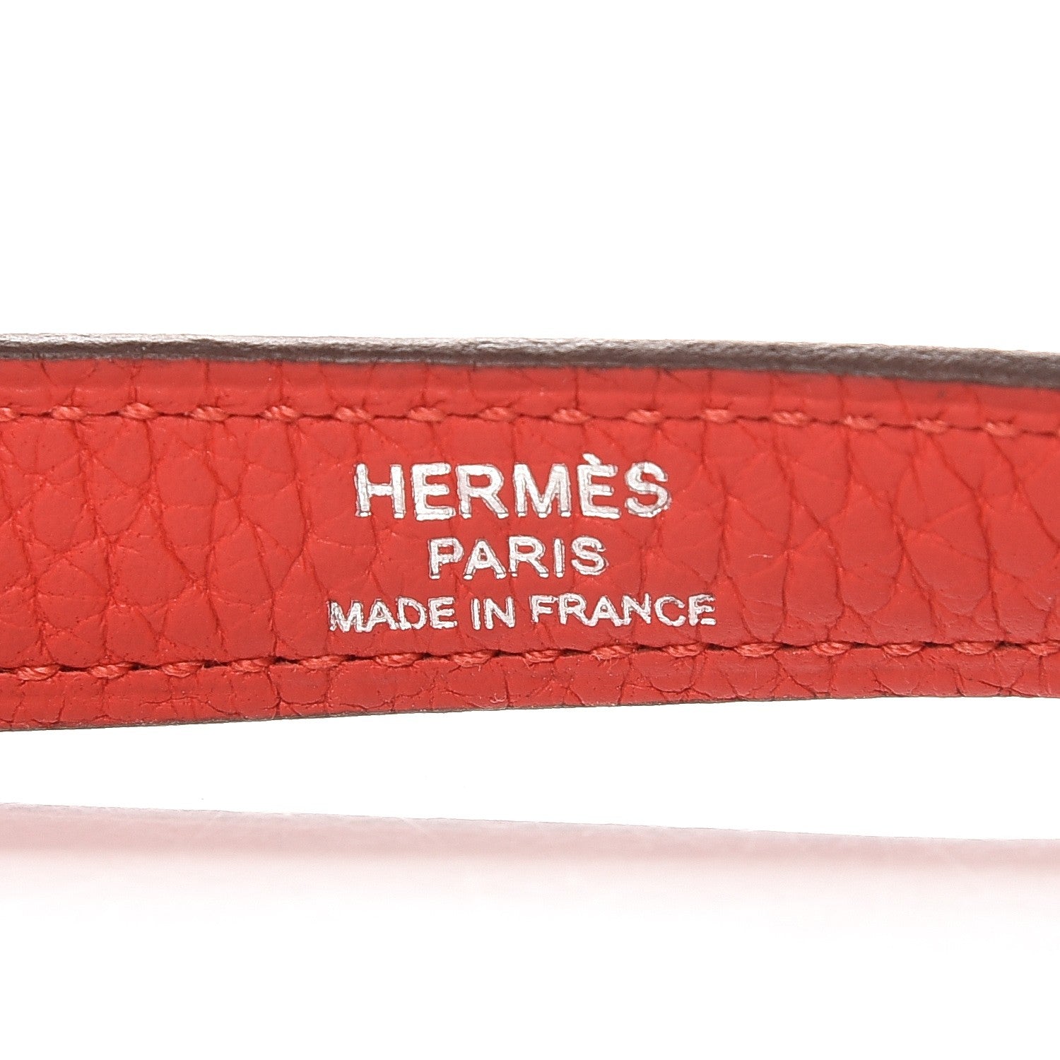 Hermes Taurillon Clemence Kelly Retourne 28 Rouge Tomate 33 of 37