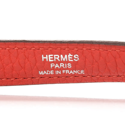 Hermes Taurillon Clemence Kelly Retourne 28 Rouge Tomate 33 of 37