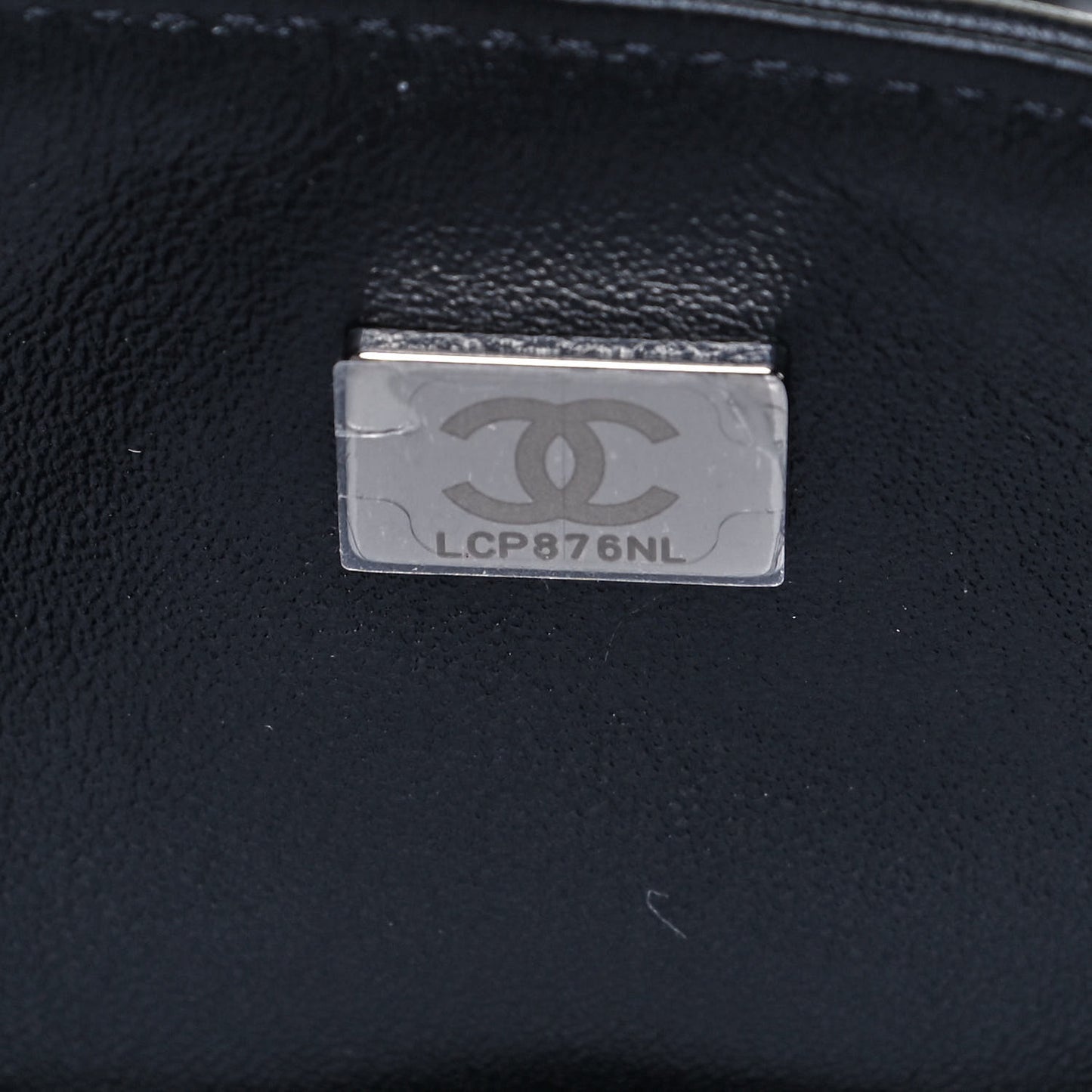 Lambskin Quilted Mini Square Flap So Black