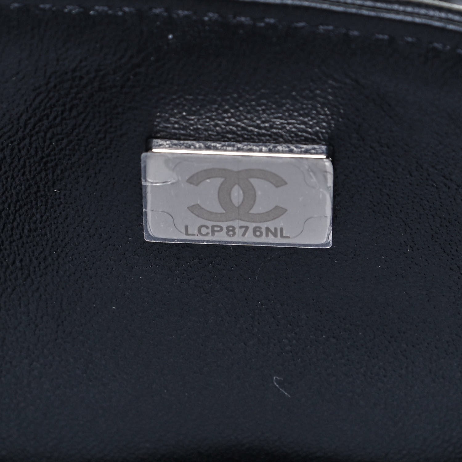 Chanel Lambskin Quilted Mini Square Flap So Black 10 of 10