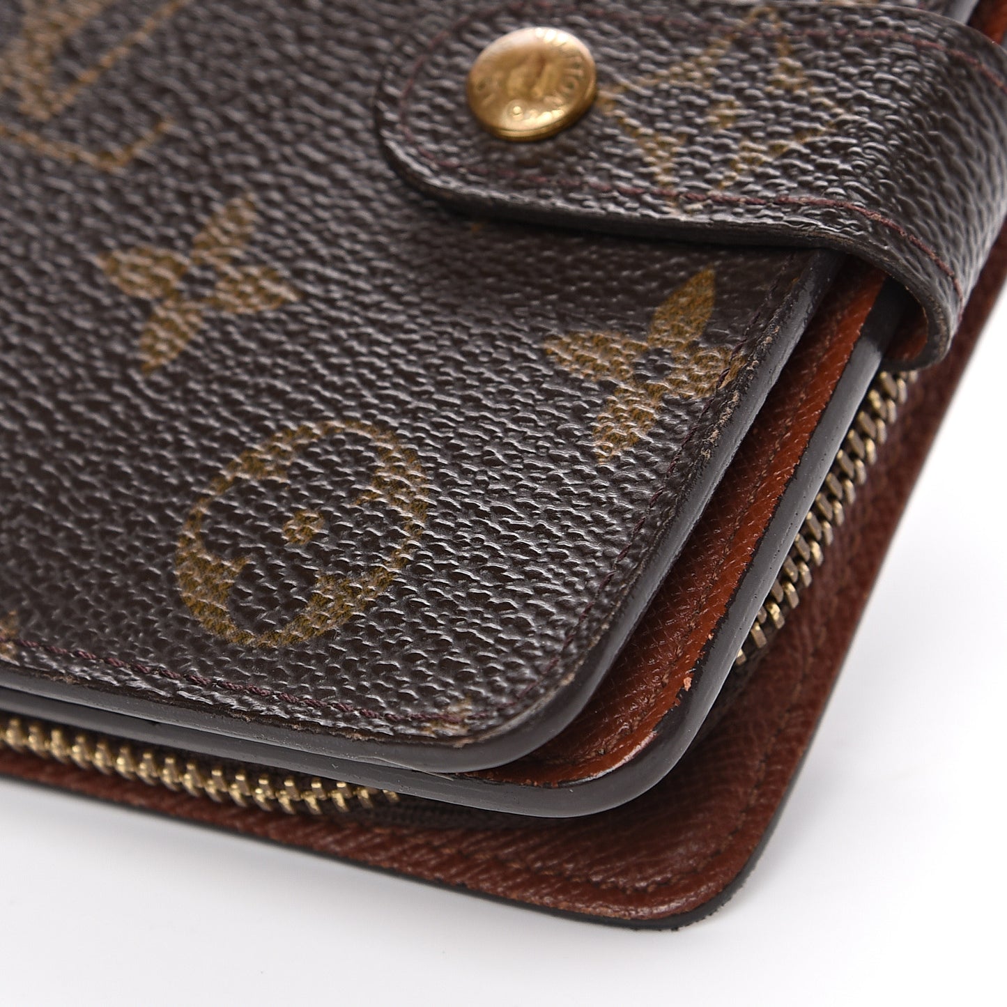 Monogram Compact Zippe Zipped Wallet