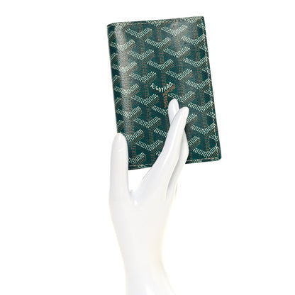 Goyard Goyardine Grenelle Passport Wallet Green 2 of 7