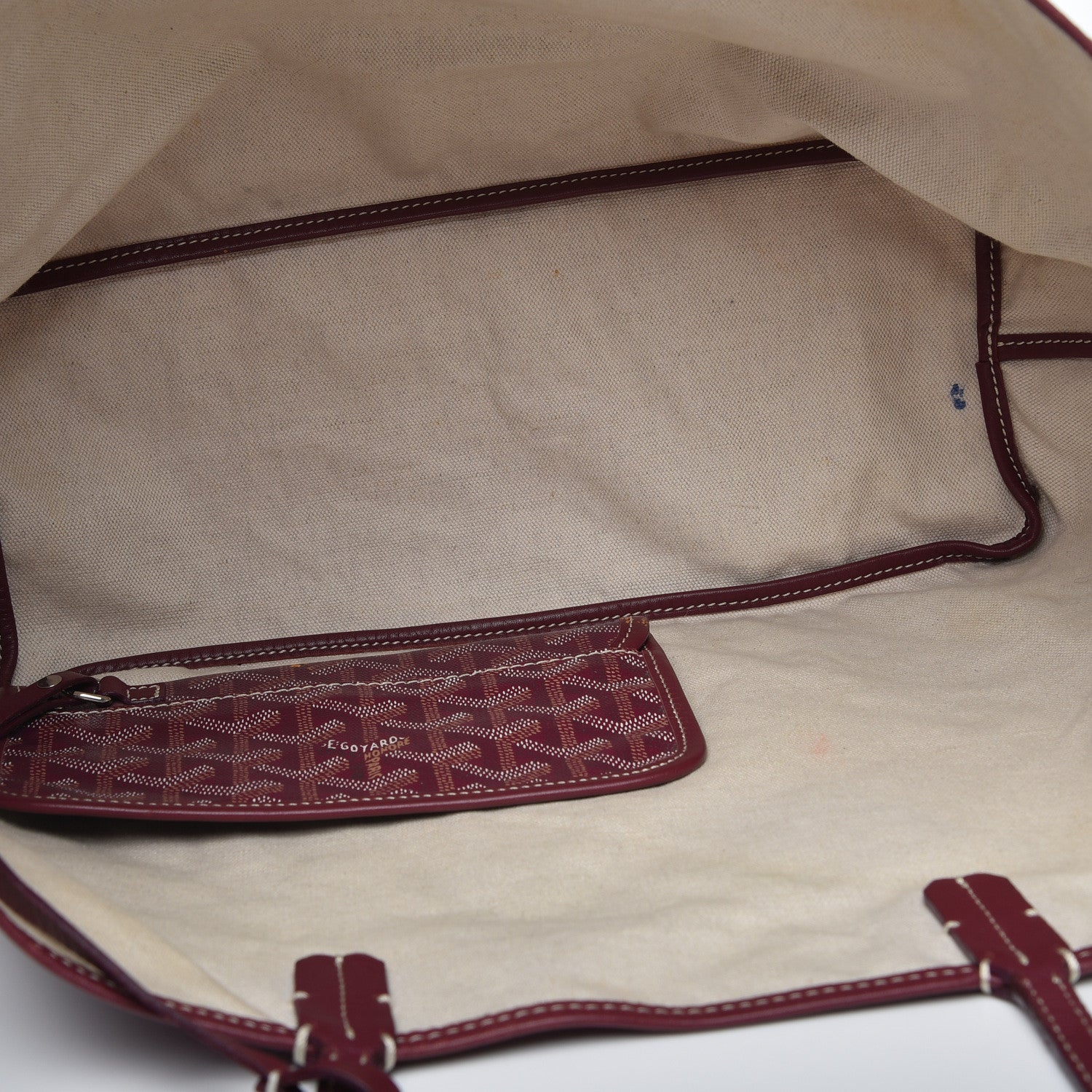 Goyard Goyardine Saint Louis PM Bordeaux 4 of 9