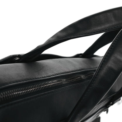 Balenciaga Veau Soyeux Perforated Blackout City Briefcase Black 12 of 12