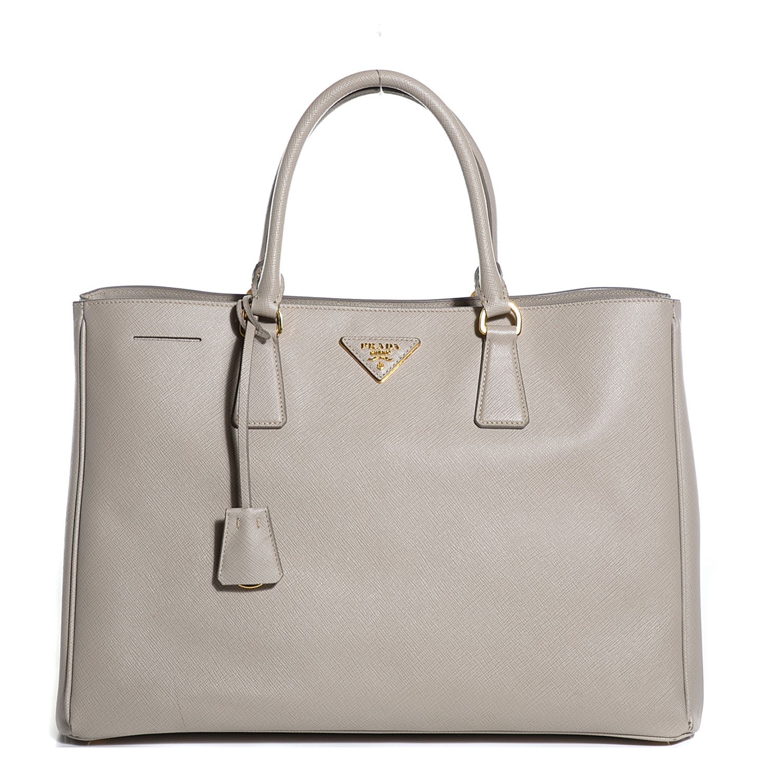 Prada Saffiano Lux Large Tote Pomice 1 of 10
