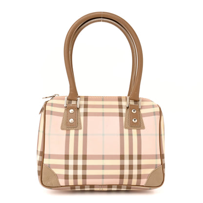 Burberry Candy Check Small Tote Pink 1 of 15