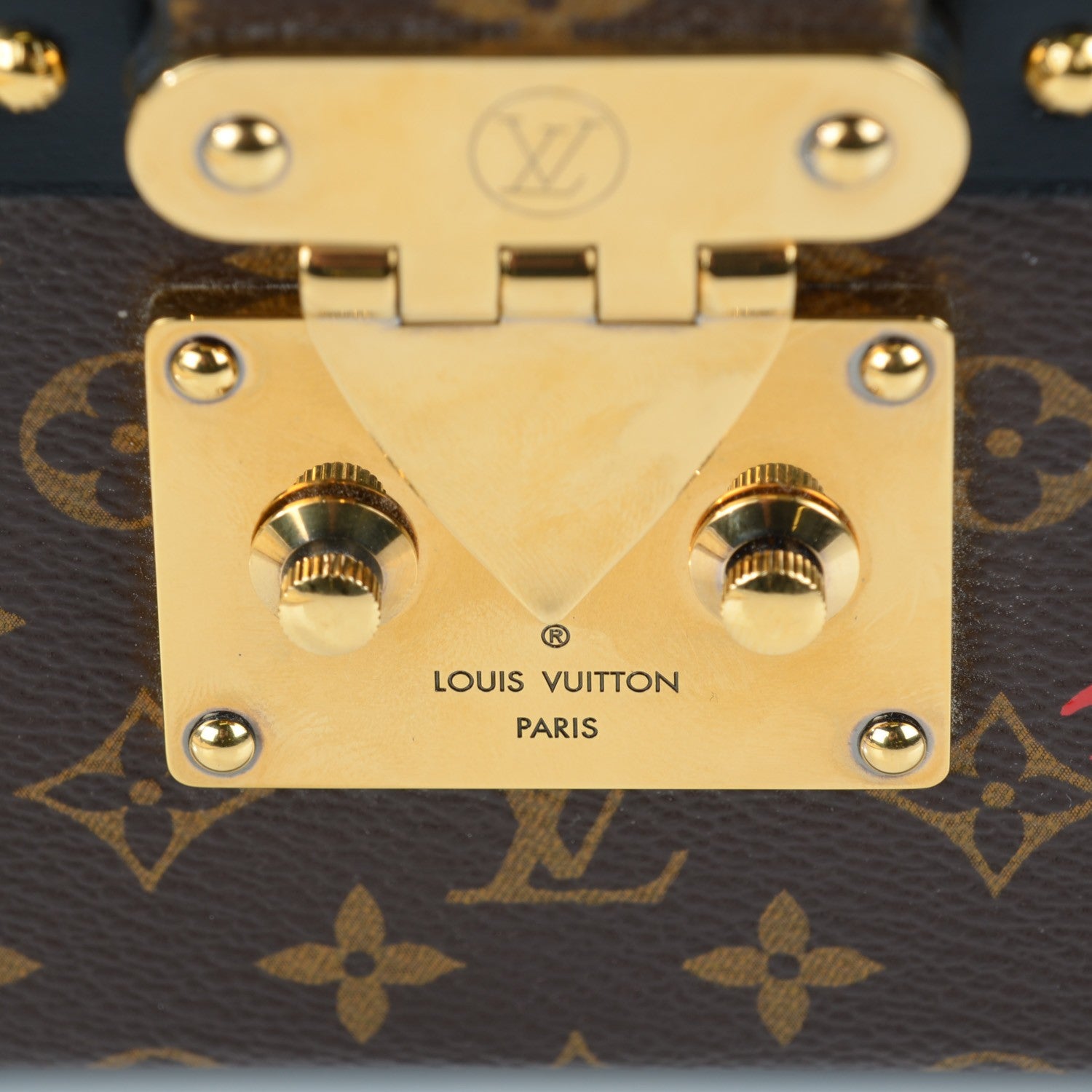 Louis Vuitton Monogram Petite Malle Black 6 of 8