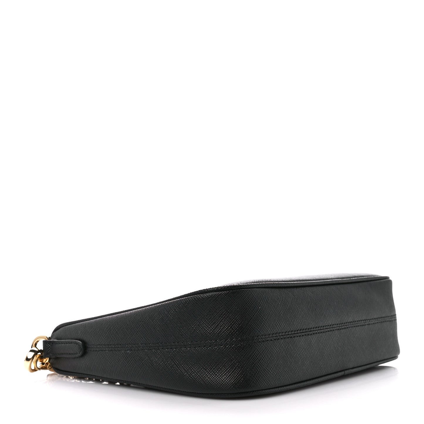 Saffiano Lux Re-Edition 2005 Shoulder Bag Black