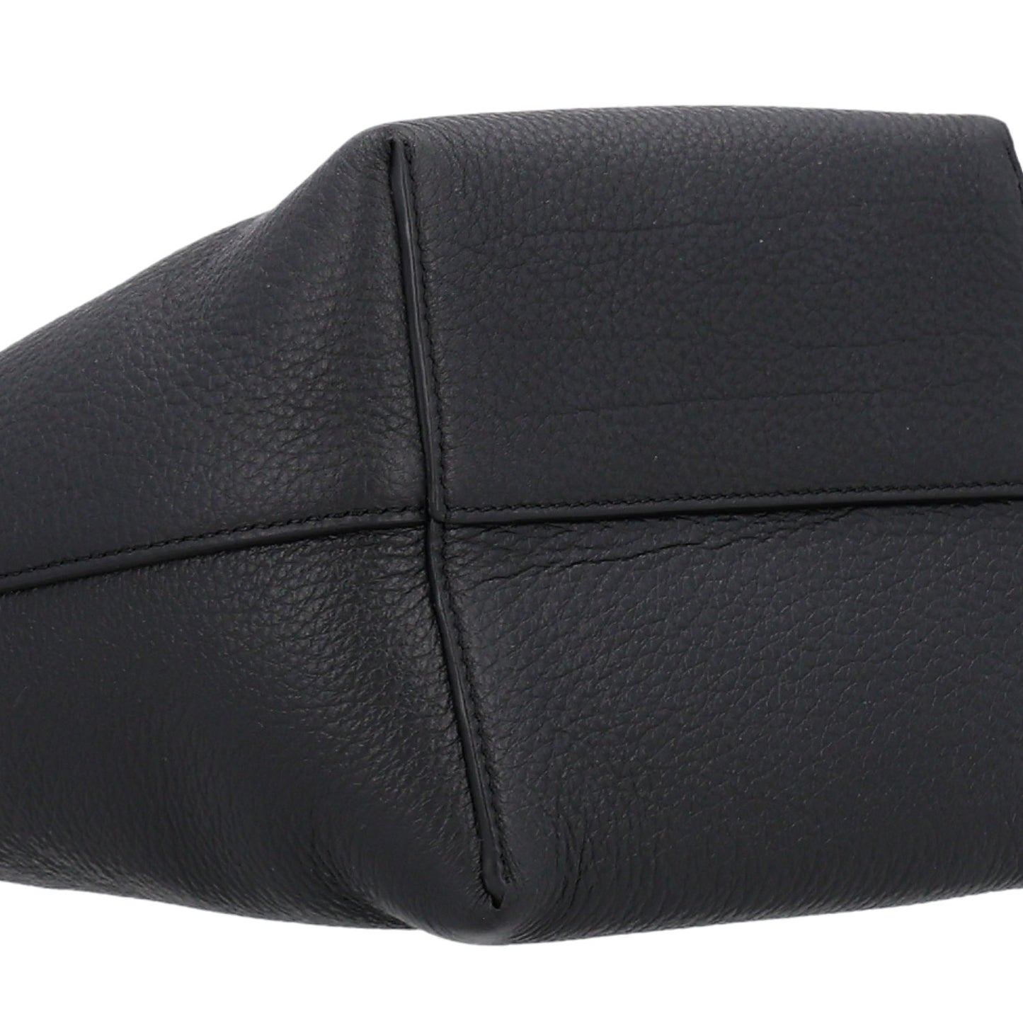 Grained Calfskin Small N/S Park Tote Black