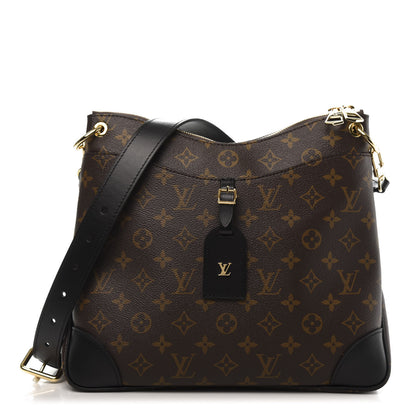 Louis Vuitton Monogram Odeon MM Black 1 of 10