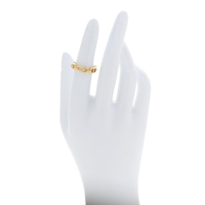 Messika 18K Yellow Gold Diamond Move Multi Link Band Ring 51 5.75 2 of 4