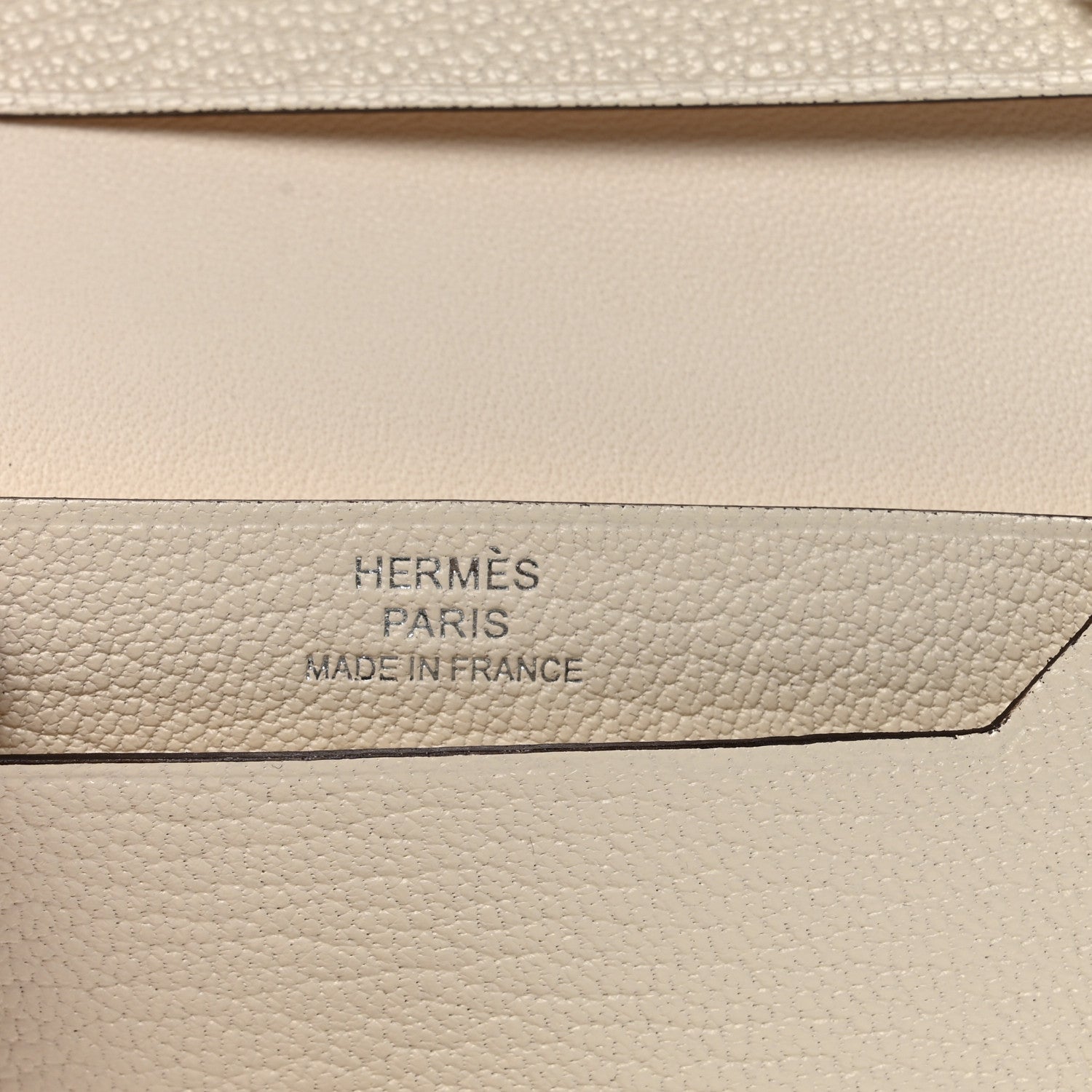 Hermes Chevre Mysore Card Holder Bearn Wallet Nata 6 of 8