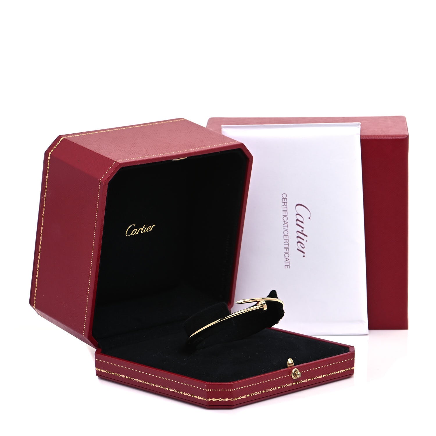 Cartier 18K Yellow Gold Small Juste Un Clou Bracelet 18 5 of 5