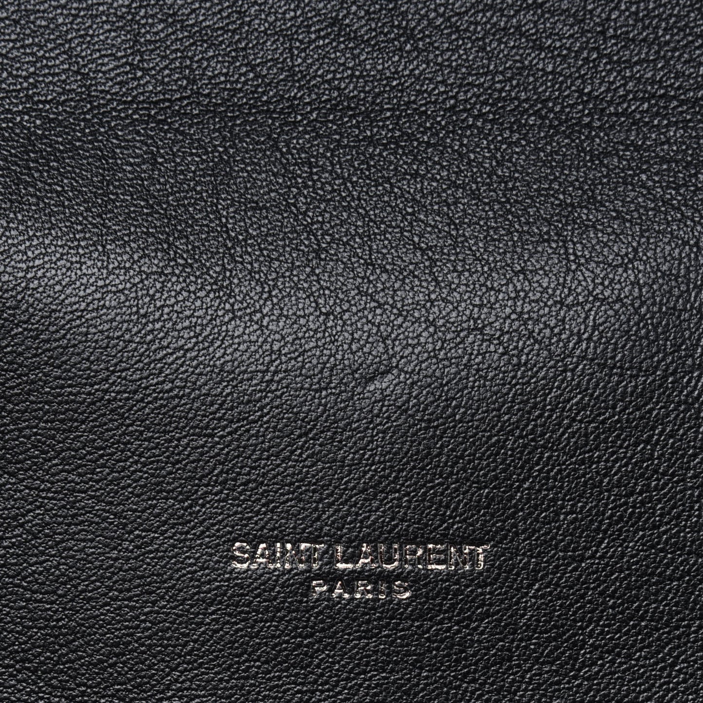 Sheepskin Matelasse Chevron Monogram Large College Satchel Black