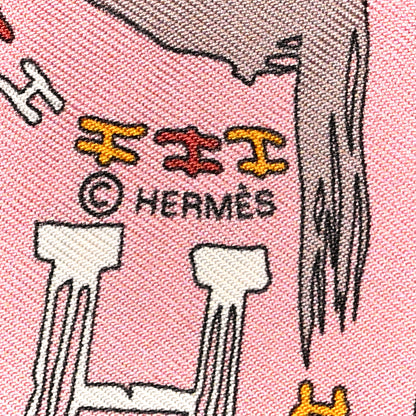 Hermes Silk 1001 H Twilly 3 of 4