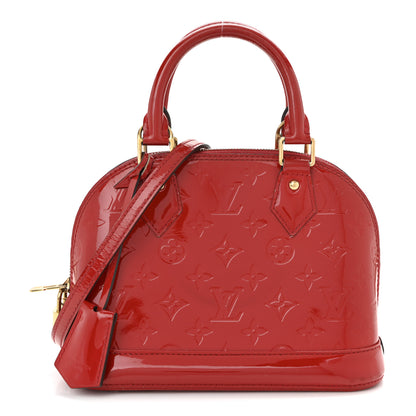 Louis Vuitton Vernis Alma BB Cherry 1 of 13