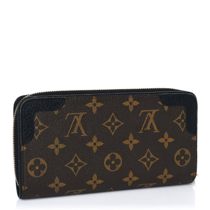 Louis Vuitton Monogram Zippy Retiro Wallet Black 3 of 9