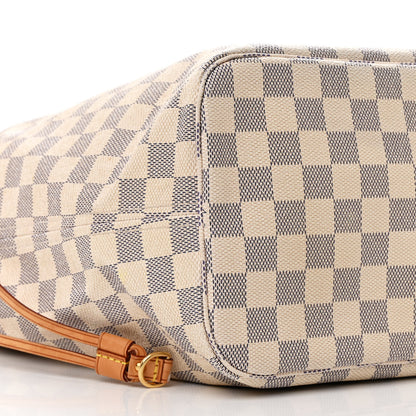 Louis Vuitton Damier Azur Neverfull MM 8 of 10