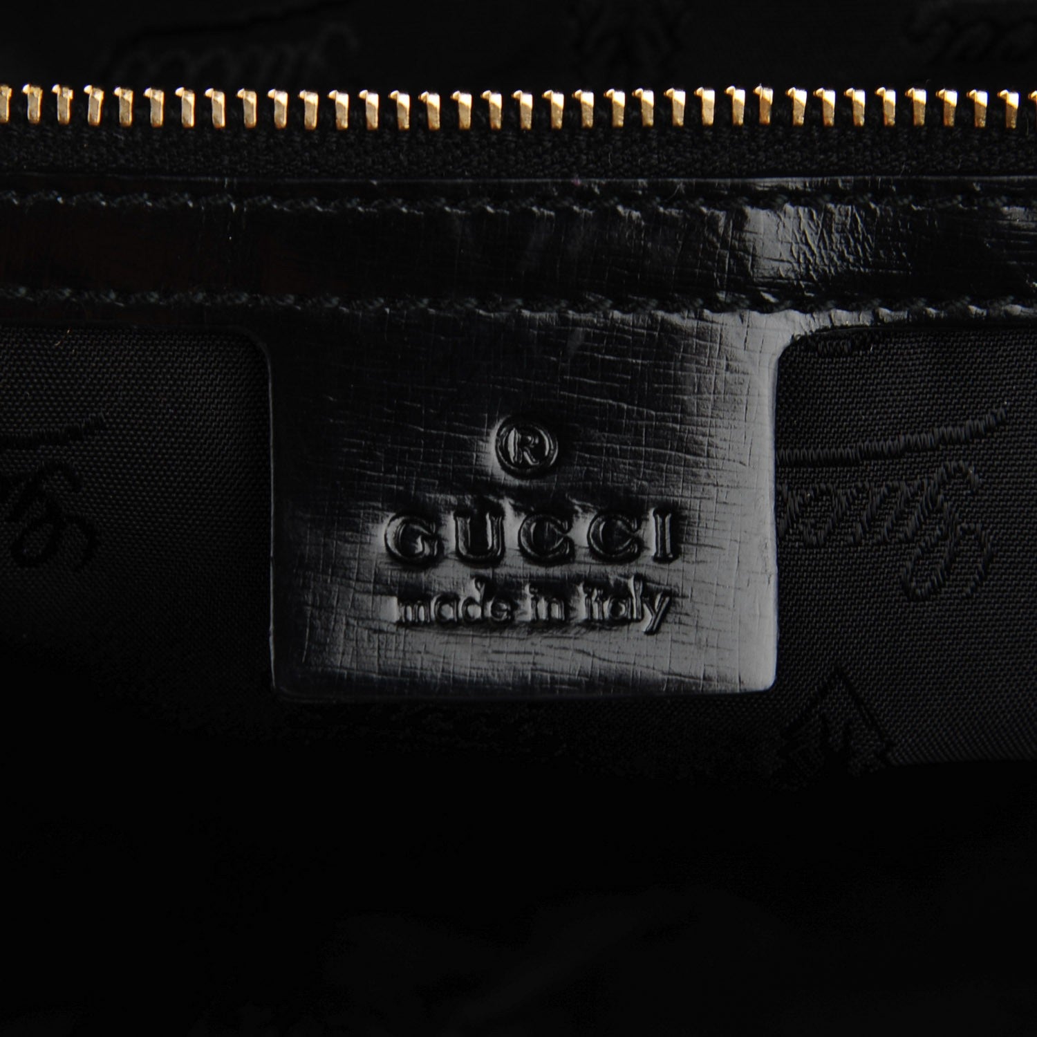 Gucci Dialux Pop Bamboo Handle Tote Black 6 of 16