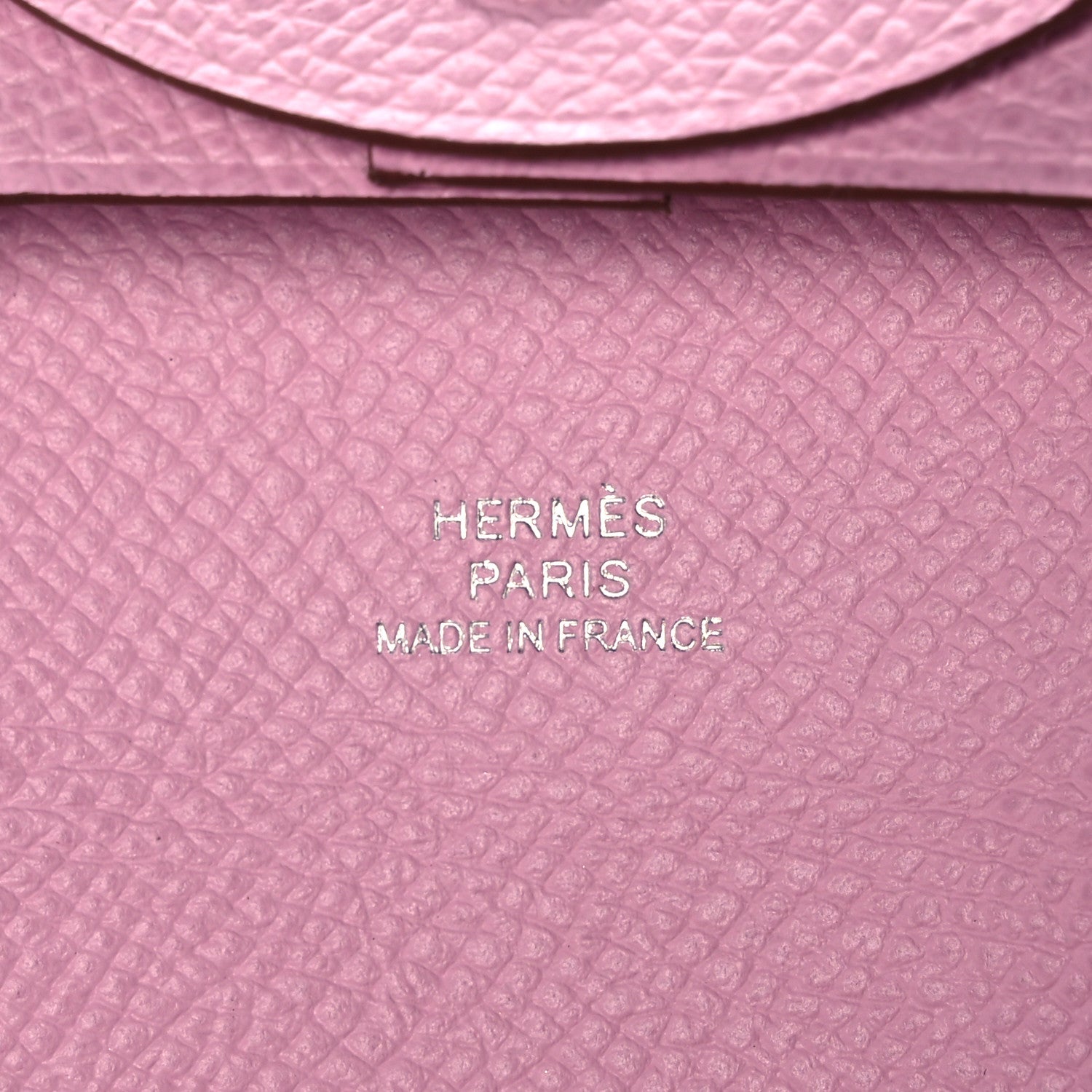 Hermes Epsom Bastia Coin Purse Mauve Sylvestre 6 of 8