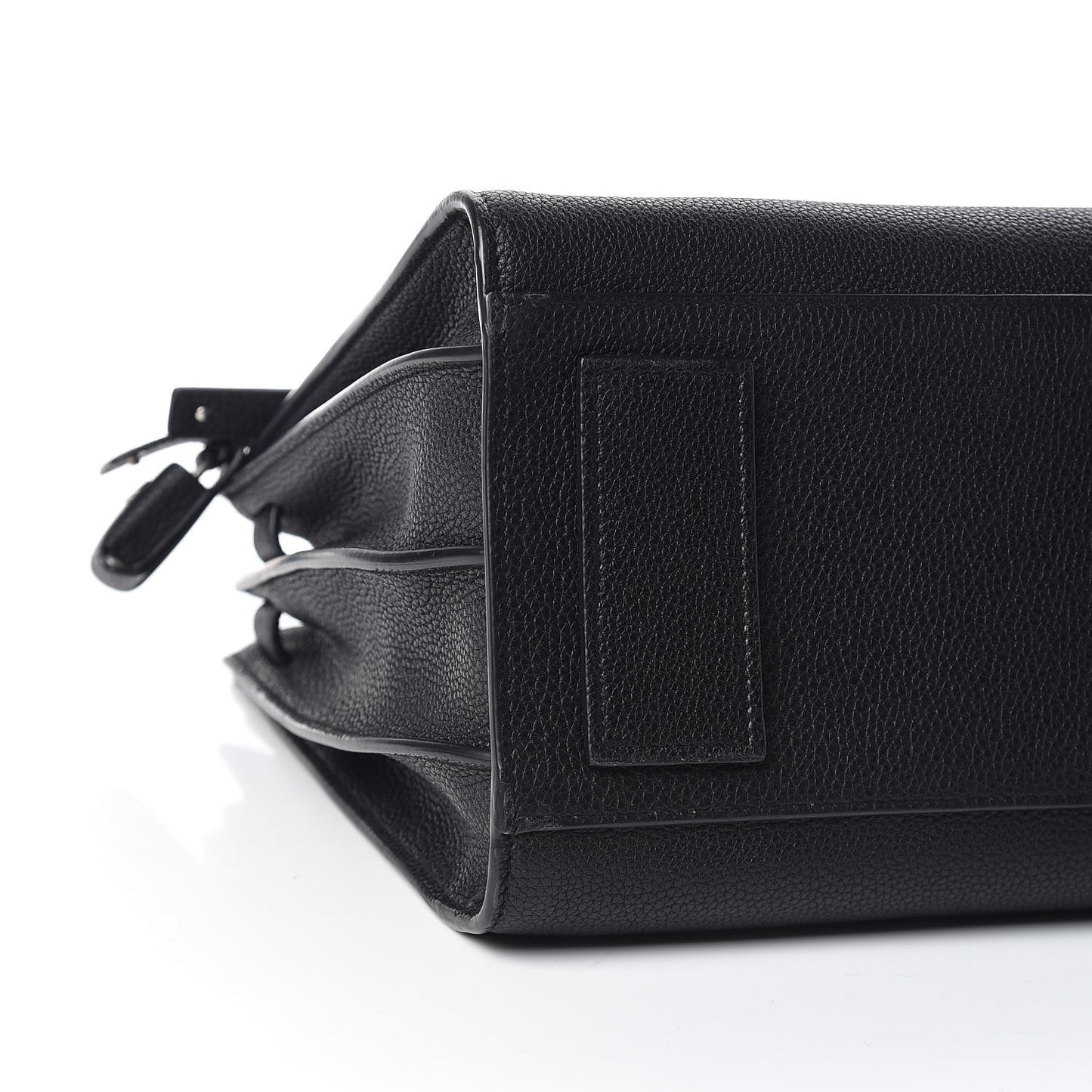 Grained Calfskin Small Supple Sac De Jour Black