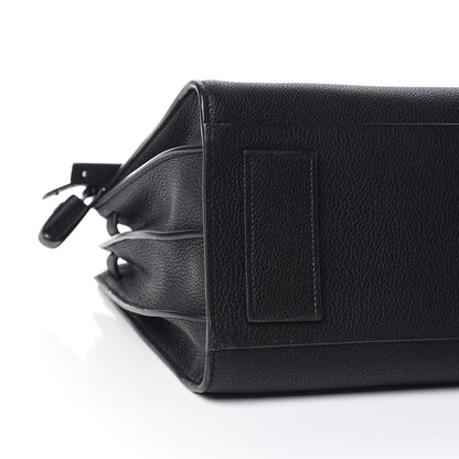 Saint Laurent Grained Calfskin Small Supple Sac De Jour Black 5 of 9
