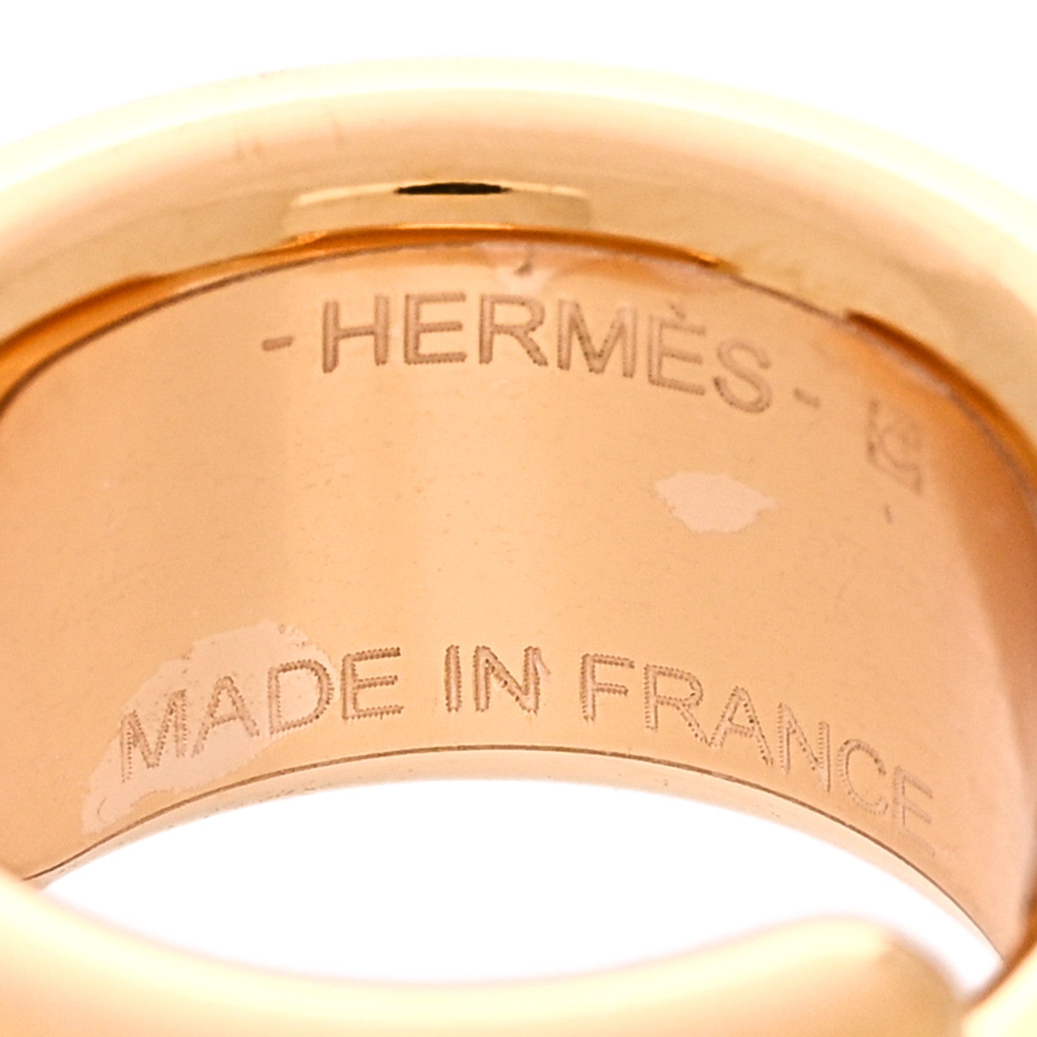 Hermes Epsom Olympe Ear Cuff Nata 3 of 4