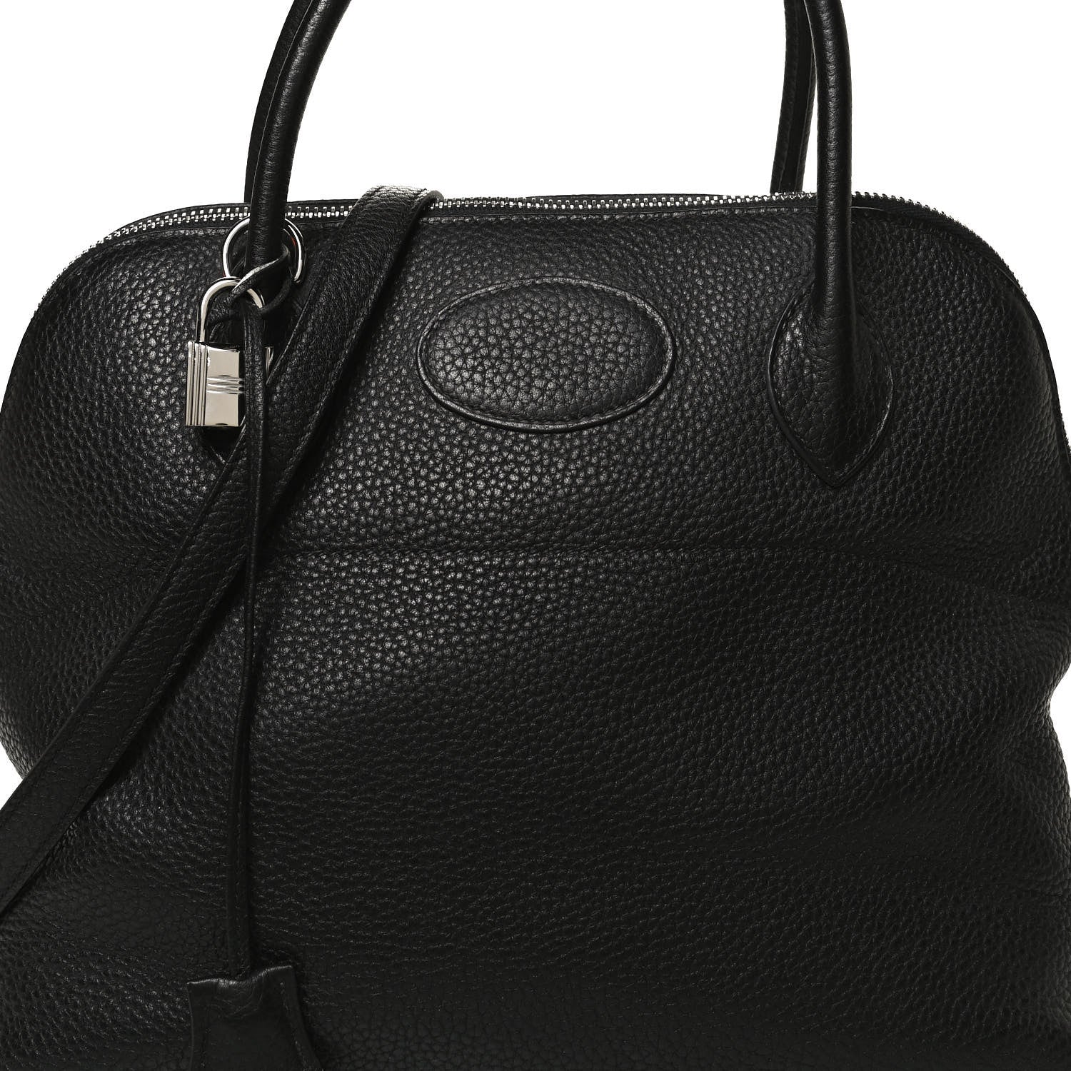 Hermes Taurillon Clemence Bolide 31 Black 8 of 10