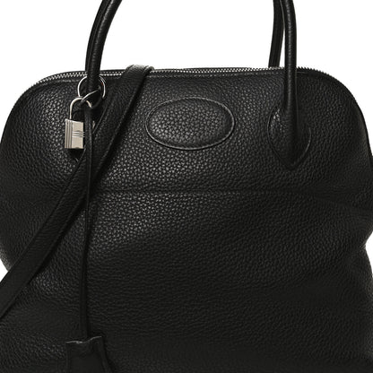 Hermes Taurillon Clemence Bolide 31 Black 8 of 10