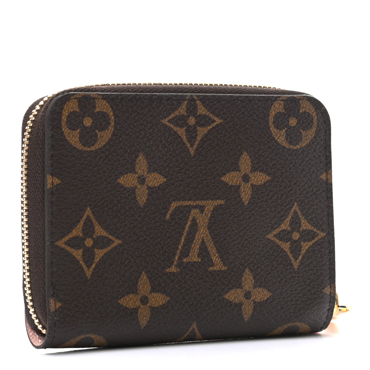 Louis Vuitton Monogram 2020 Christmas Animation Big Wheel Zippy Coin Purse Rose Ballerine 3 of 7