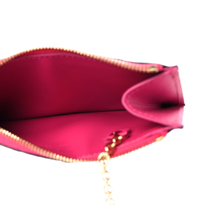 Louis Vuitton Vernis Valentine Key Pouch Fuchsia 5 of 7