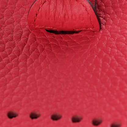 Hermes Taurillon Clemence Evelyne TPM Rose Extreme 7 of 10