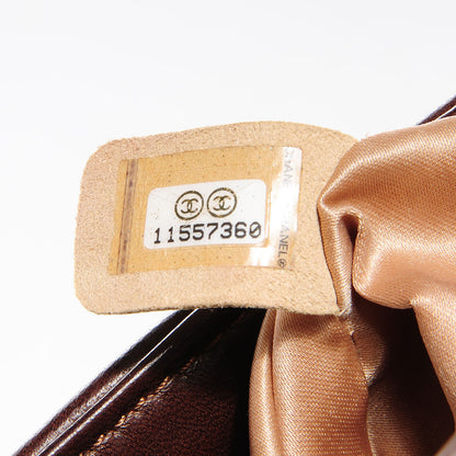 Chanel Lambskin Bubble Quilt Flap Bag Brown 15 of 15