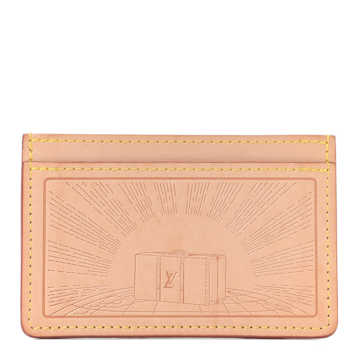 Vachetta Voyages Card Holder
