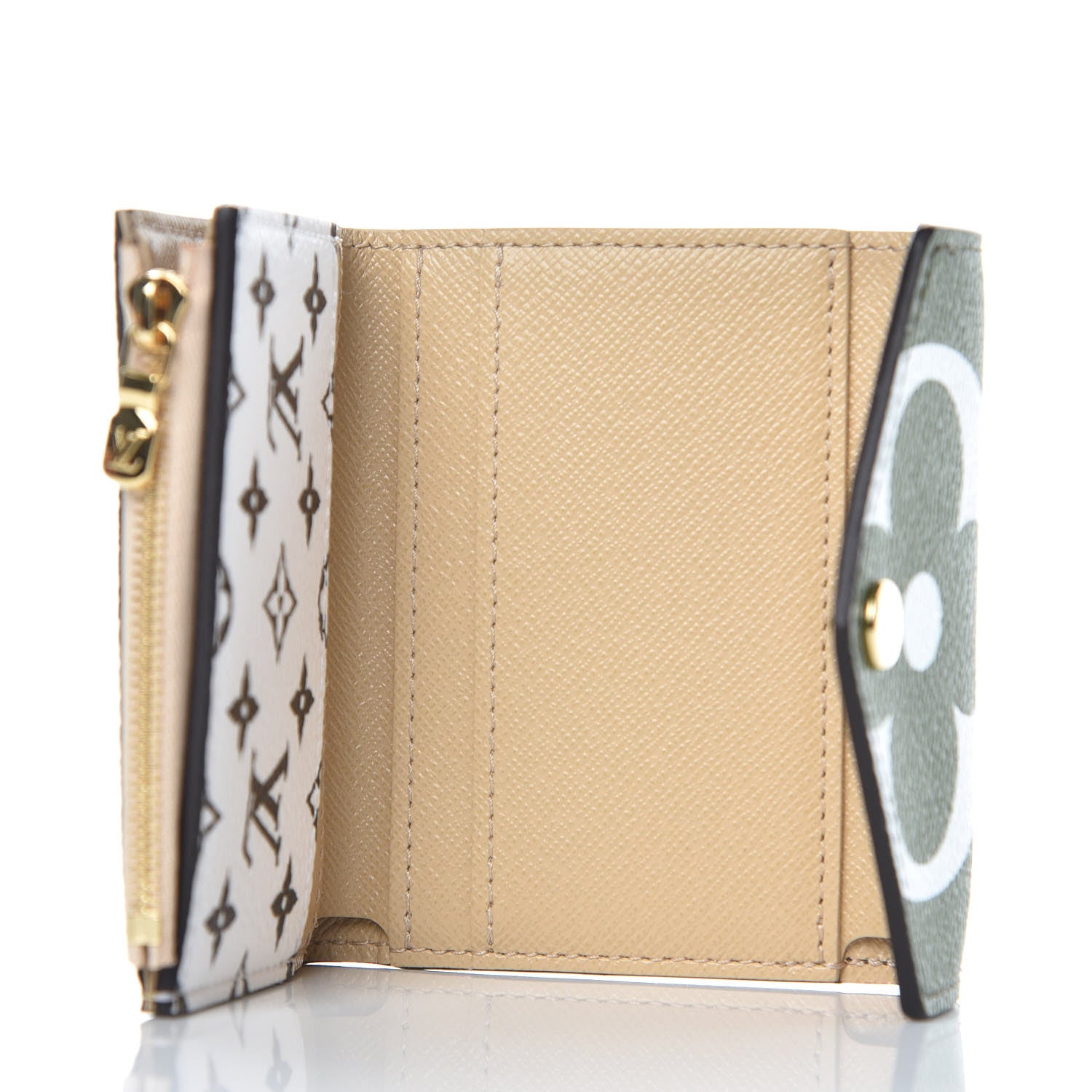 Louis Vuitton Monogram Giant Zoe Wallet Kaki 5 of 8