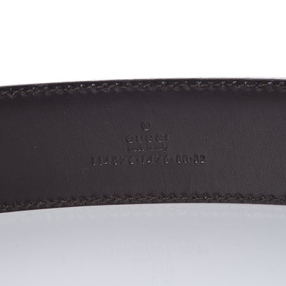 Gucci Guccissima Interlocking G 40mm Belt 80 32 Off White 6 of 6