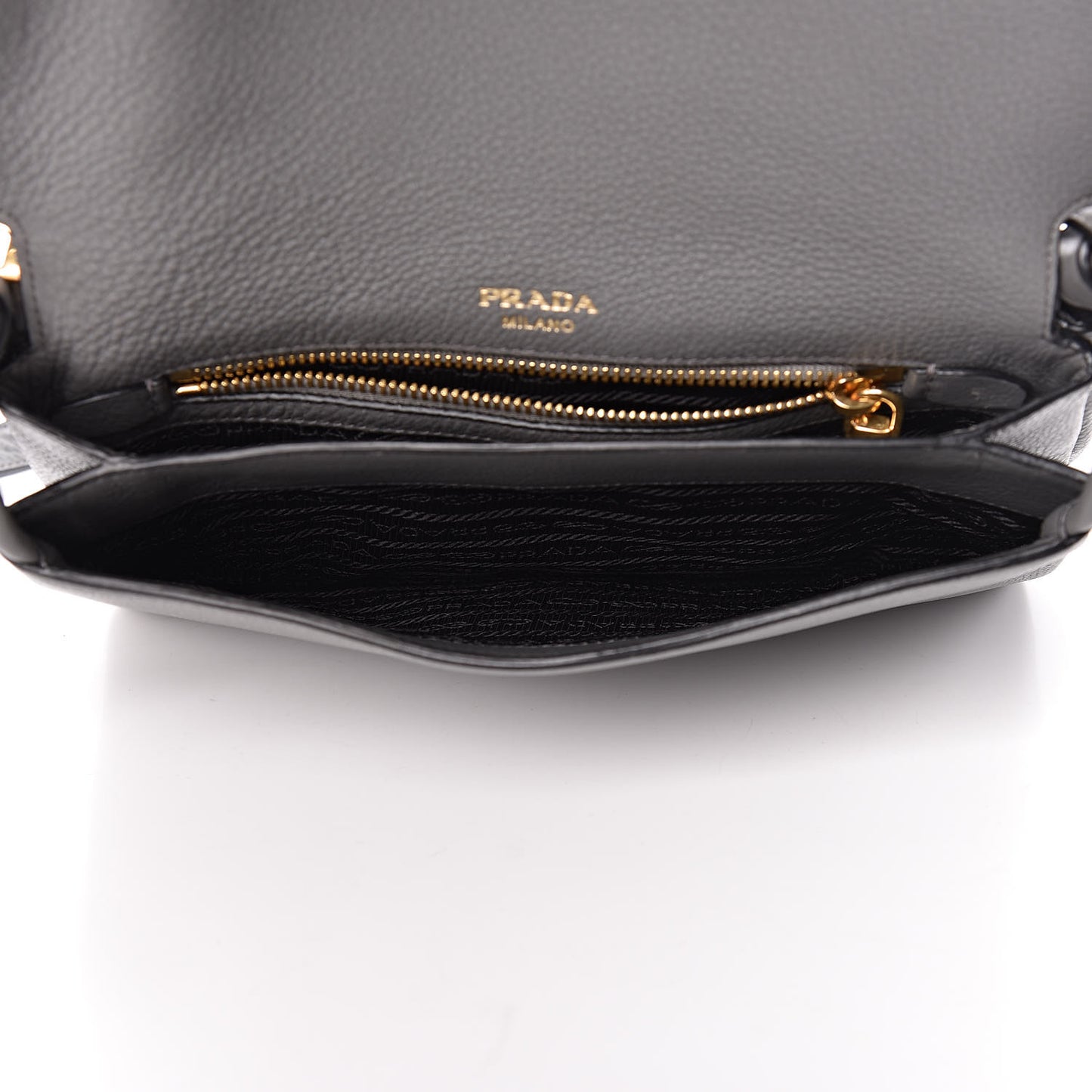 Vitello Daino Crossbody Flap Marmo