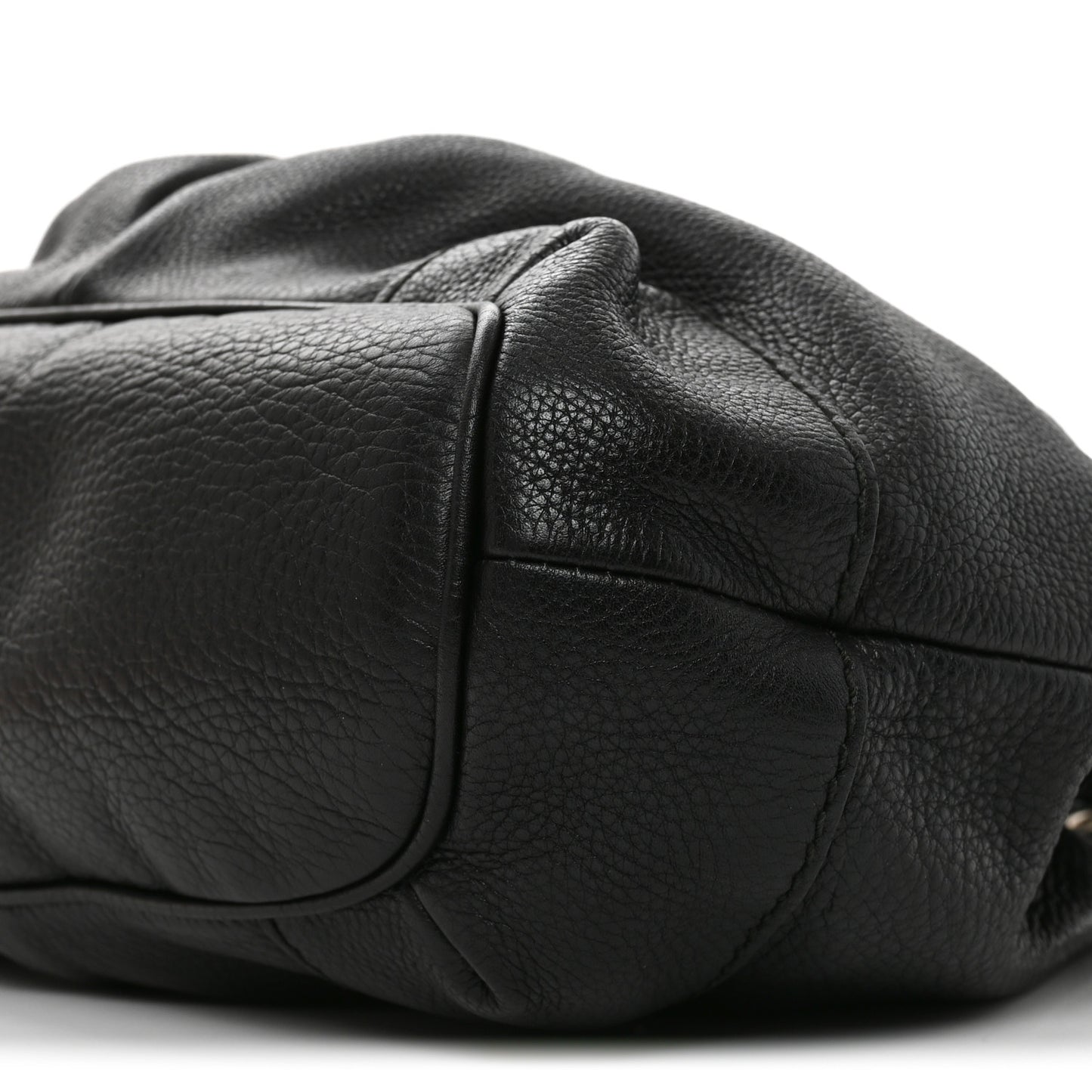 Calfskin Medium Sukey Top Handle Bag Black