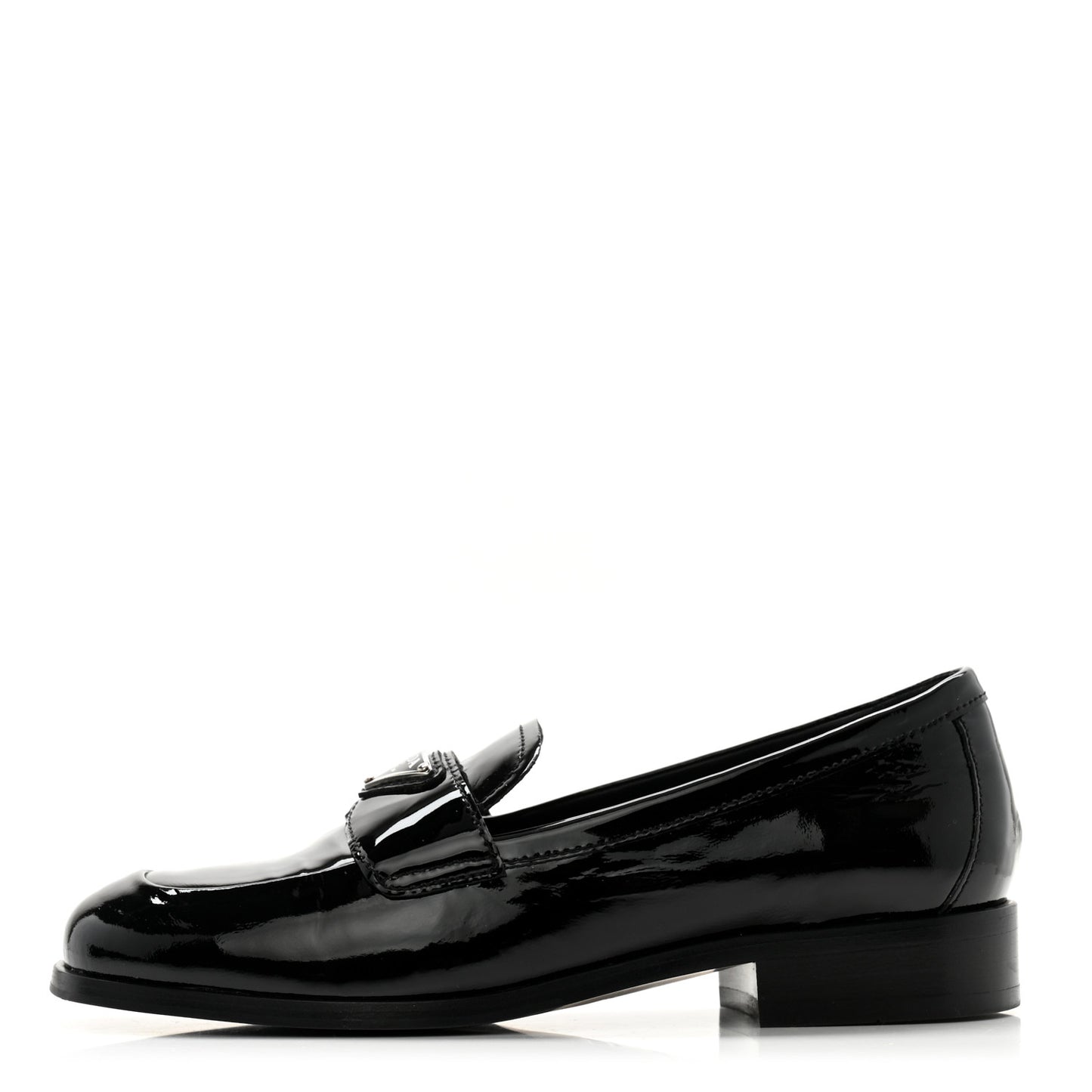 Vernice Triangle Womens Loafers 35.5 Black