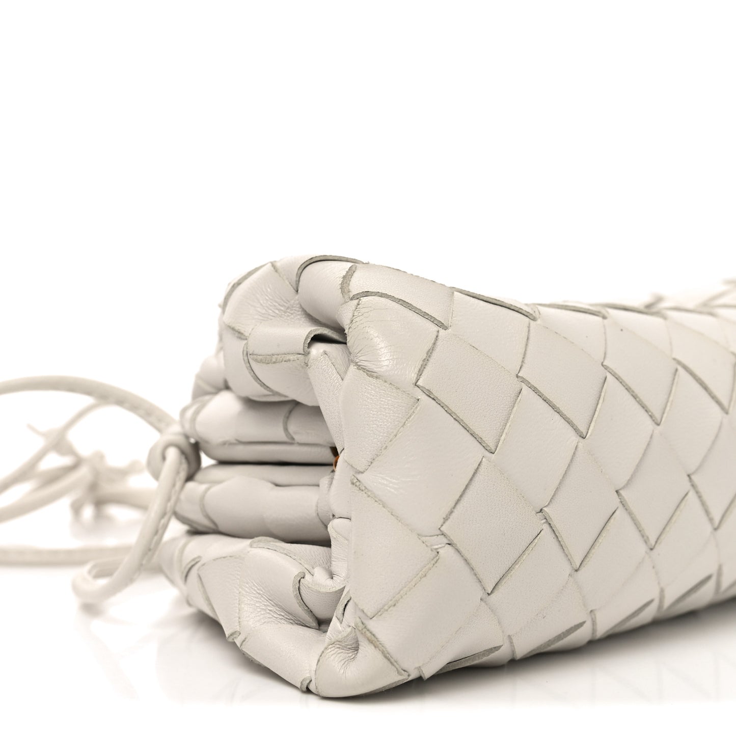 Nappa Intrecciato The Mini Pouch Chalk