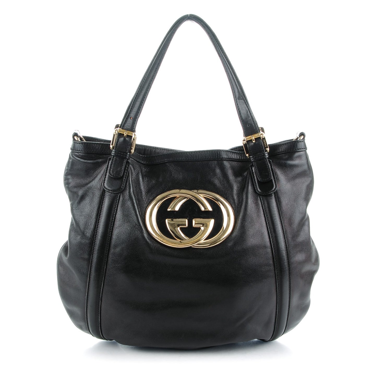Calfskin Medium Britt Tote Black