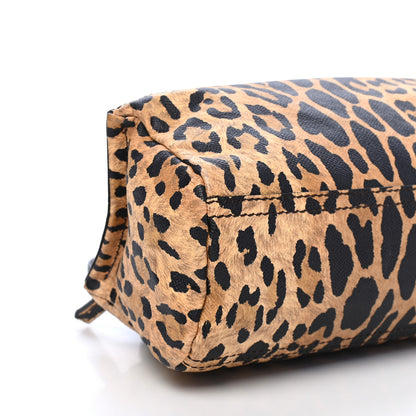 Givenchy Calfskin Leopard Print Mini Pandora Multicolor 7 of 8