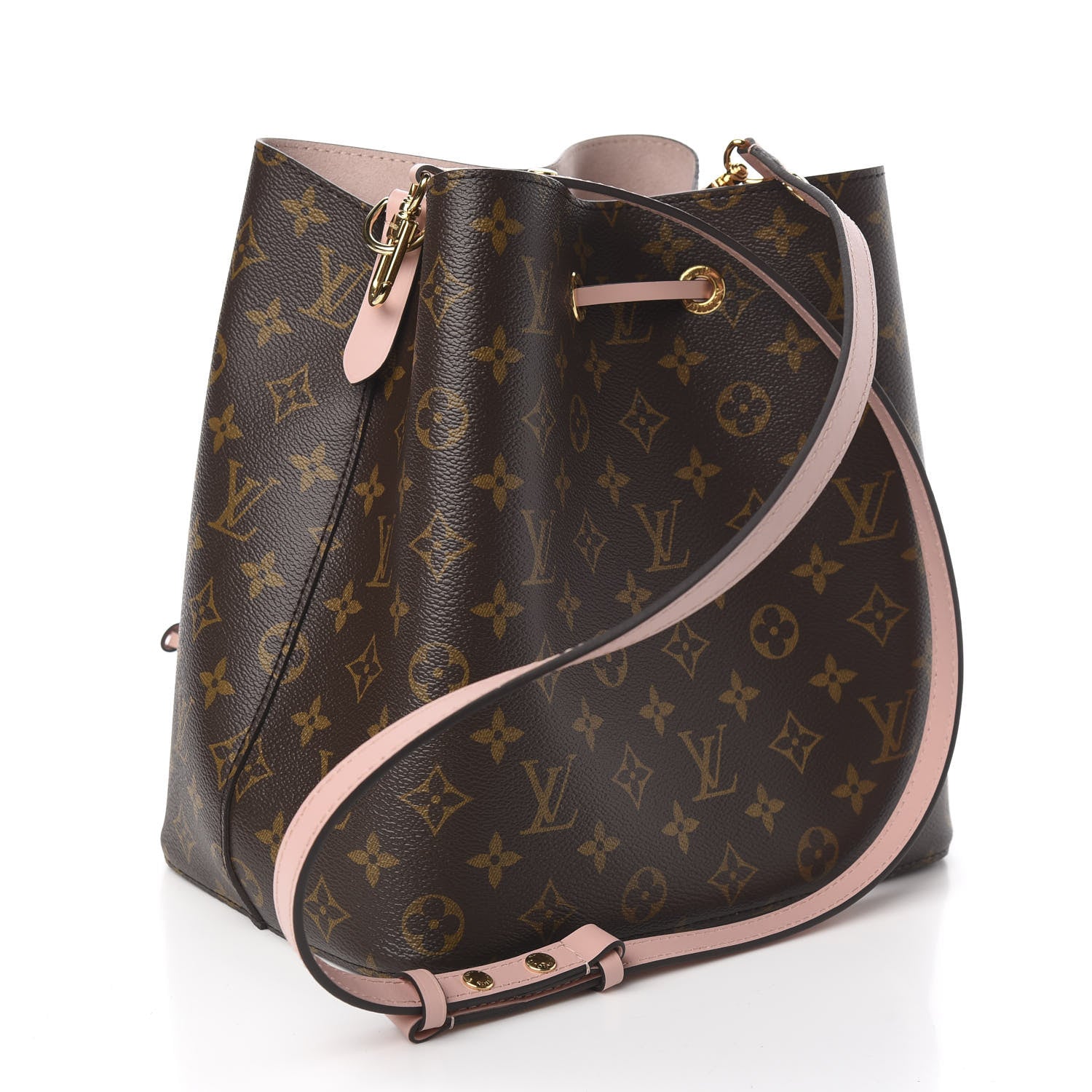 Louis Vuitton Monogram Neonoe MM Rose Poudre 3 of 10