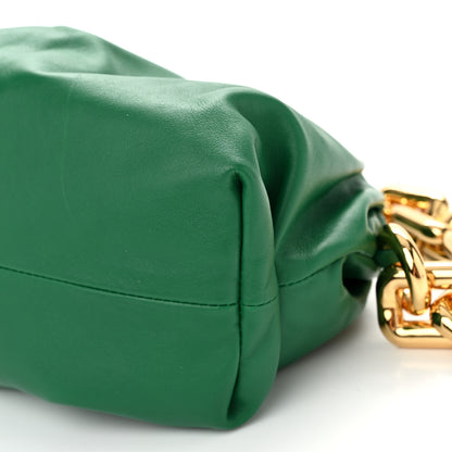Bottega Veneta Calfskin The Pouch Chain Racing Green 10 of 11