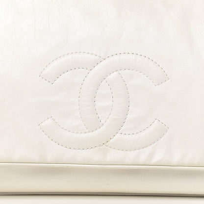 Chanel Calfskin Large Rock and Chain Flap White 15 of 15