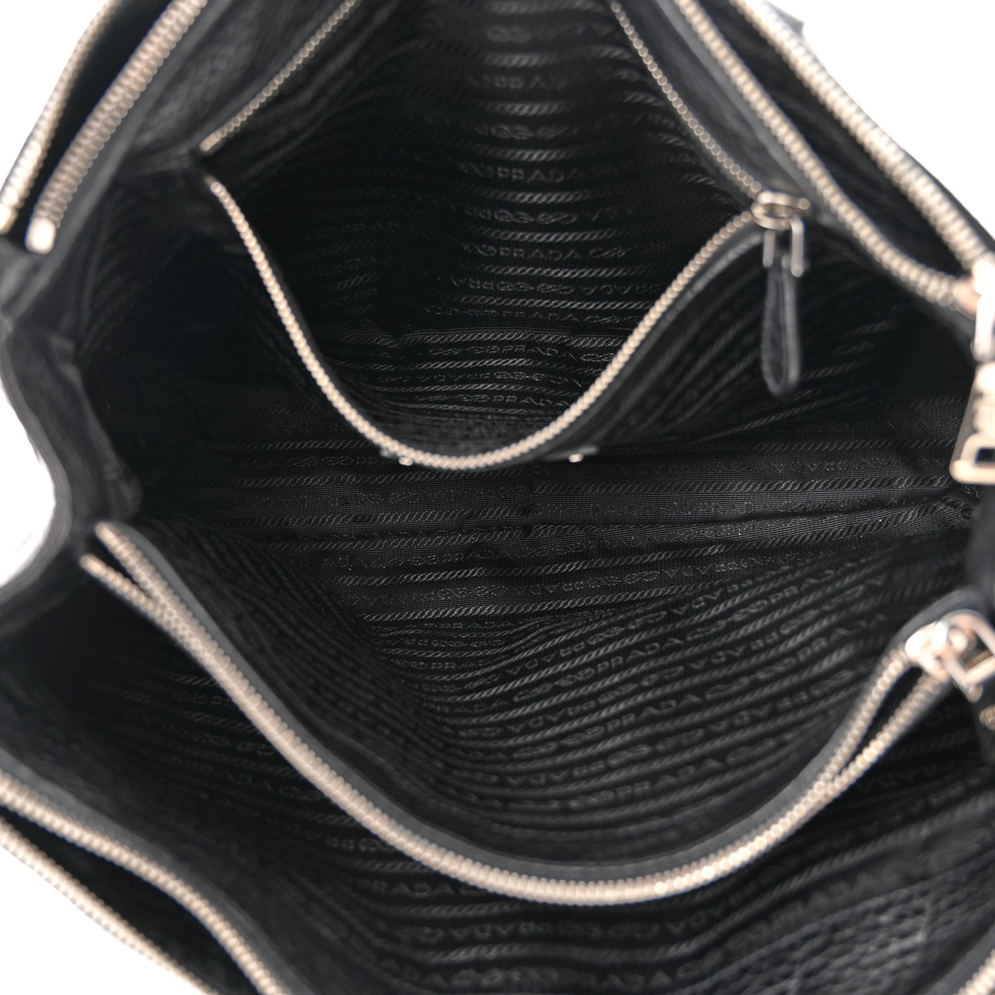 Vitello Daino Tote Black