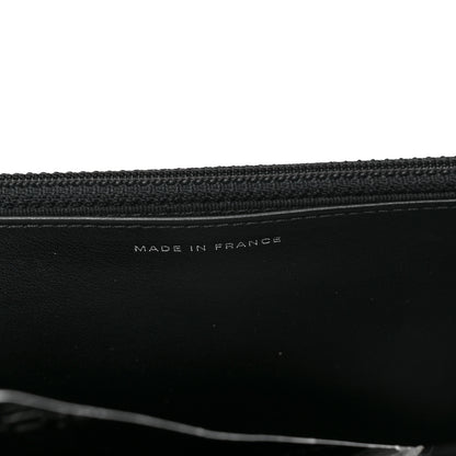 Chanel Aged Calfskin Quilted Reissue Wallet On Chain WOC So Black 6 of 9