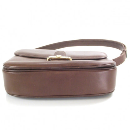 Gucci Leather Shoulder Bag Brown 5 of 10
